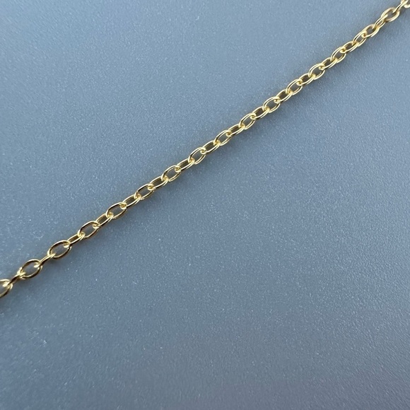 14k Gold Vermeil Palm Tree Necklace - Picture 7 of 12